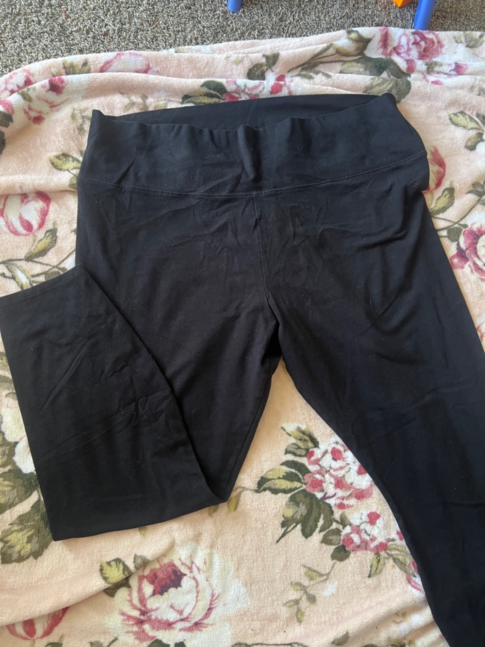 Simply Vera Vera Wang Black High-Waist Leggings 2X